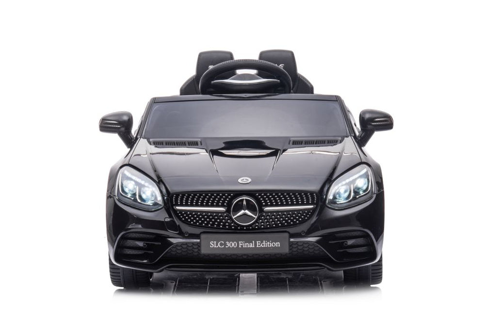 Elektrinis važiuojamas automobilis Mercedes SLC 300, juodas