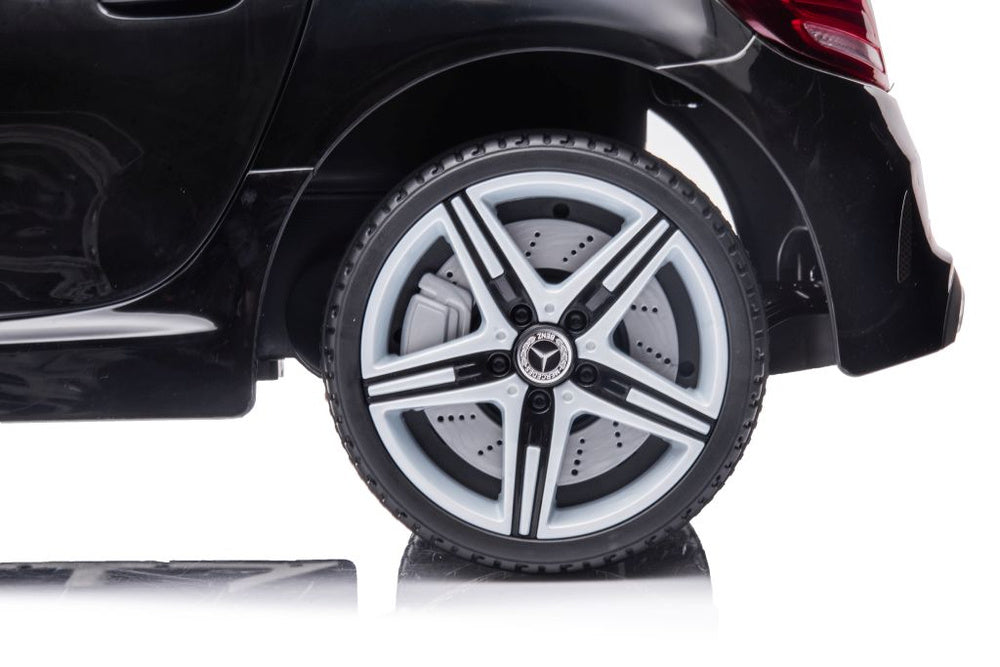 Elektrinis važiuojamas automobilis Mercedes SLC 300, juodas