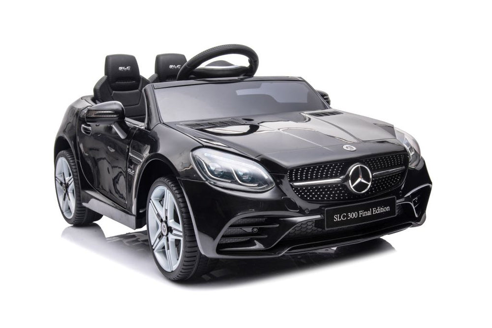 Elektrinis važiuojamas automobilis Mercedes SLC 300, juodas