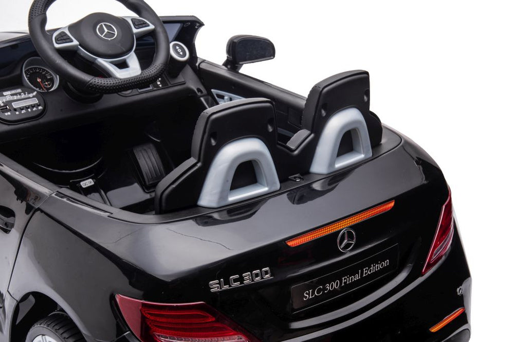 Elektrinis važiuojamas automobilis Mercedes SLC 300, juodas