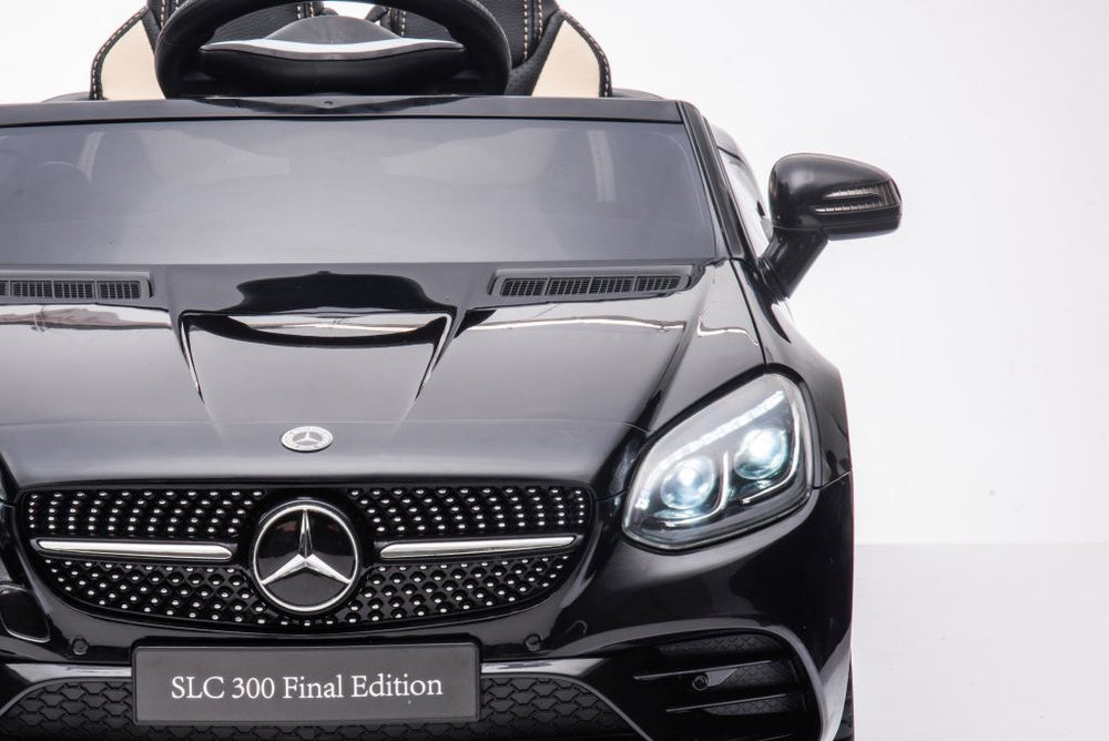 Elektrinis važiuojamas automobilis Mercedes SLC 300, juodas