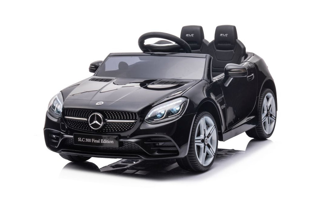 Elektrinis važiuojamas automobilis Mercedes SLC 300, juodas