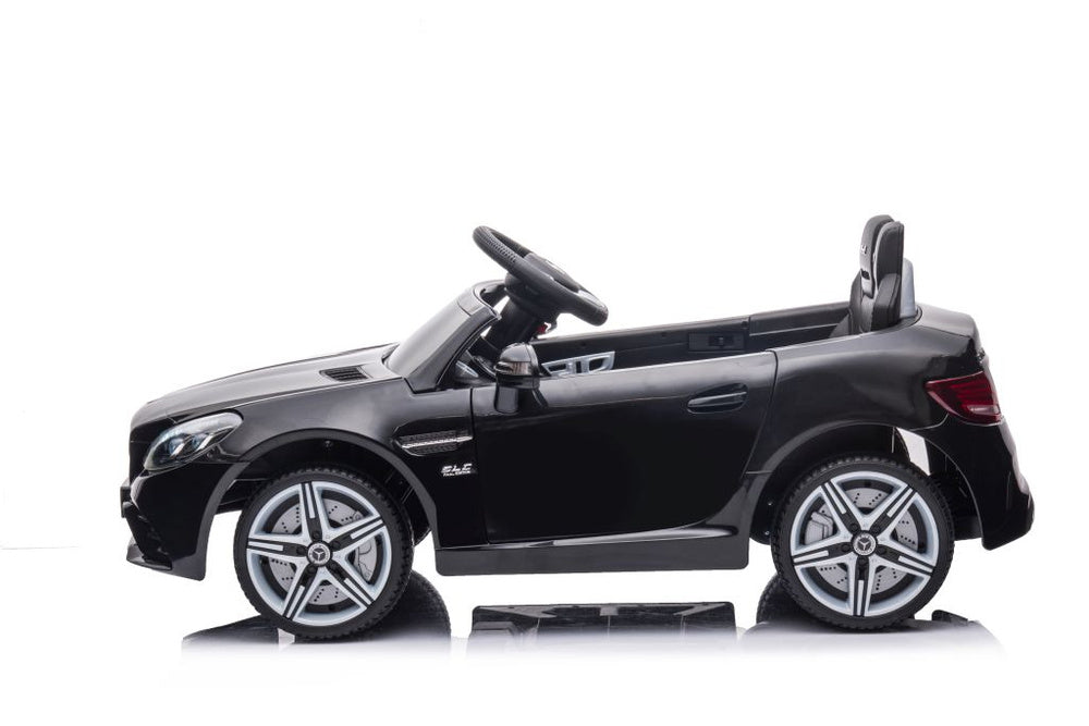Elektrinis važiuojamas automobilis Mercedes SLC 300, juodas