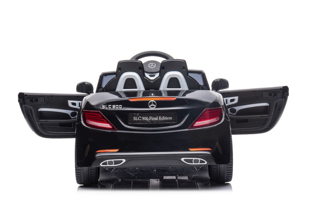 Elektrinis važiuojamas automobilis Mercedes SLC 300, juodas