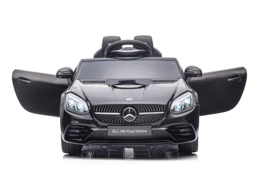 Elektrinis važiuojamas automobilis Mercedes SLC 300, juodas