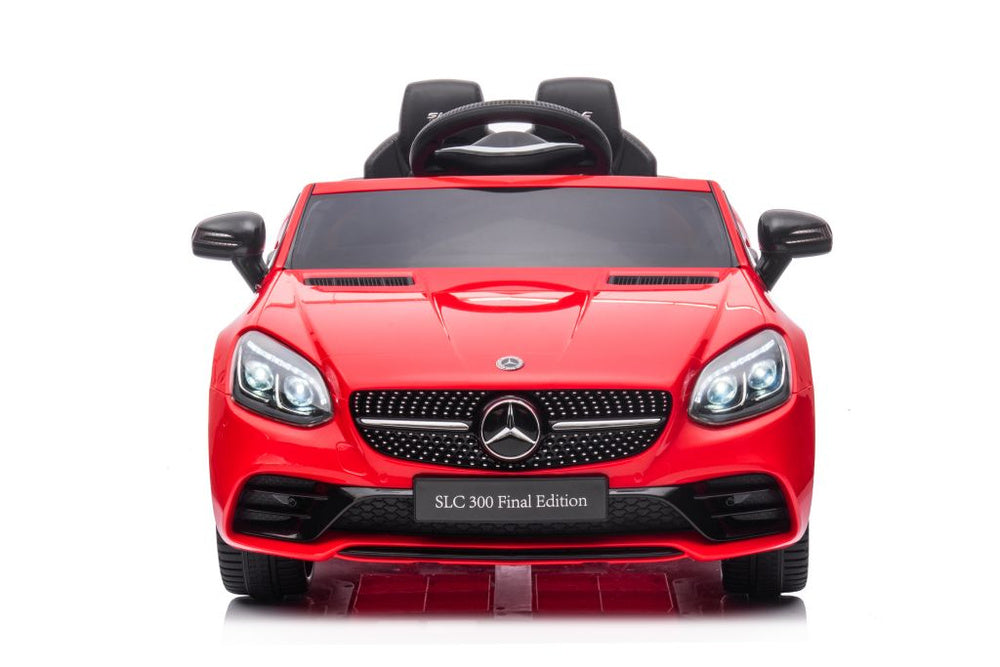 Elektrinis važiuojamas automobilis Mercedes SLC 300, raudona