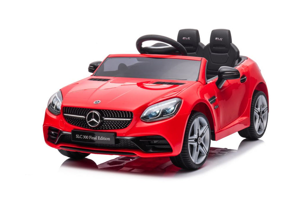 Elektrinis važiuojamas automobilis Mercedes SLC 300, raudona