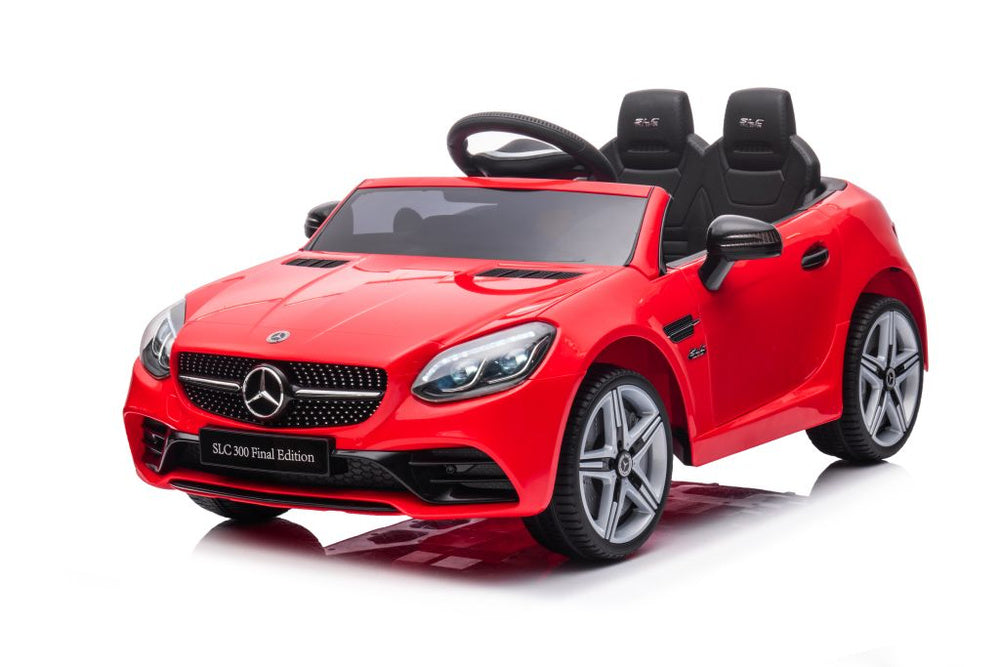 Elektrinis važiuojamas automobilis Mercedes SLC 300, raudona
