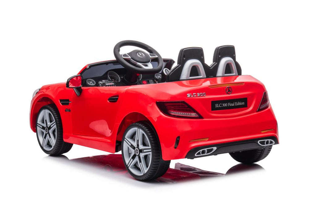 Elektrinis važiuojamas automobilis Mercedes SLC 300, raudona