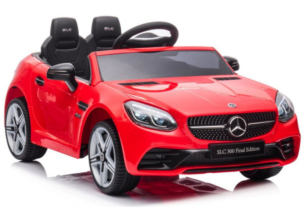 Elektrinis važiuojamas automobilis Mercedes SLC 300, raudona
