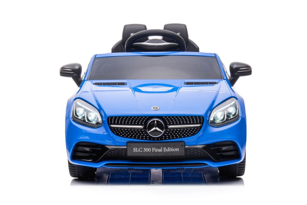 Elektrinis važiuojamas automobilis Mercedes SLC 300, mėlynas