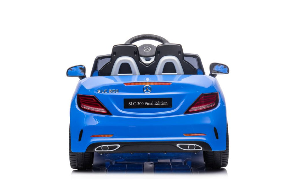 Elektrinis važiuojamas automobilis Mercedes SLC 300, mėlynas