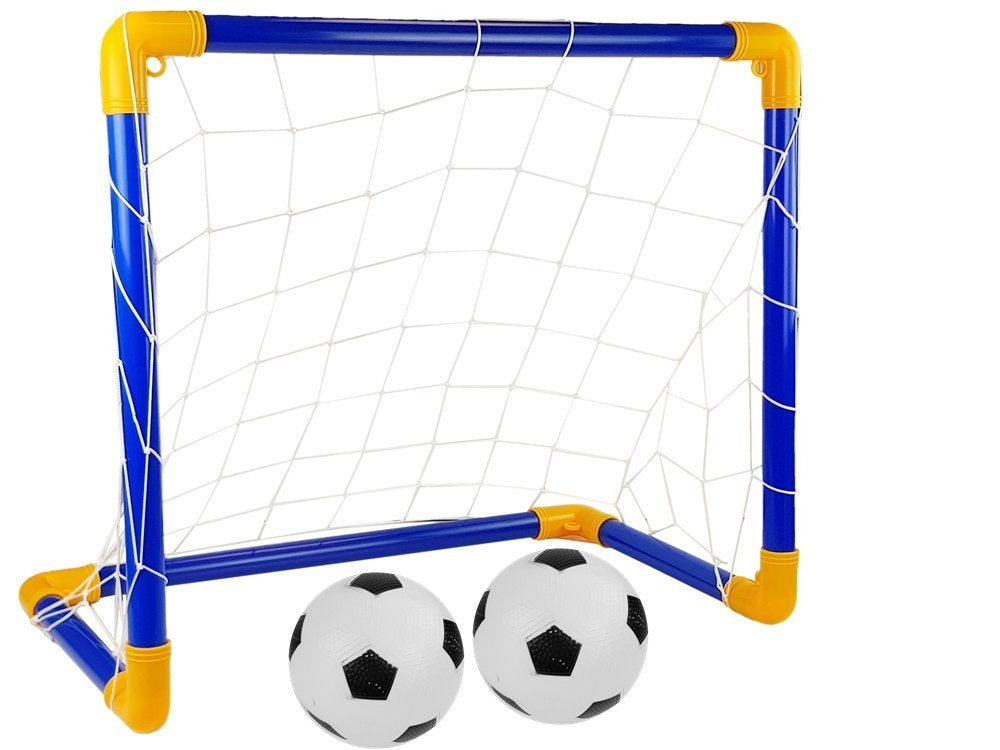 Sportinių žaidimų rinkinys: rankinis, futbolas, vartai, frisbis