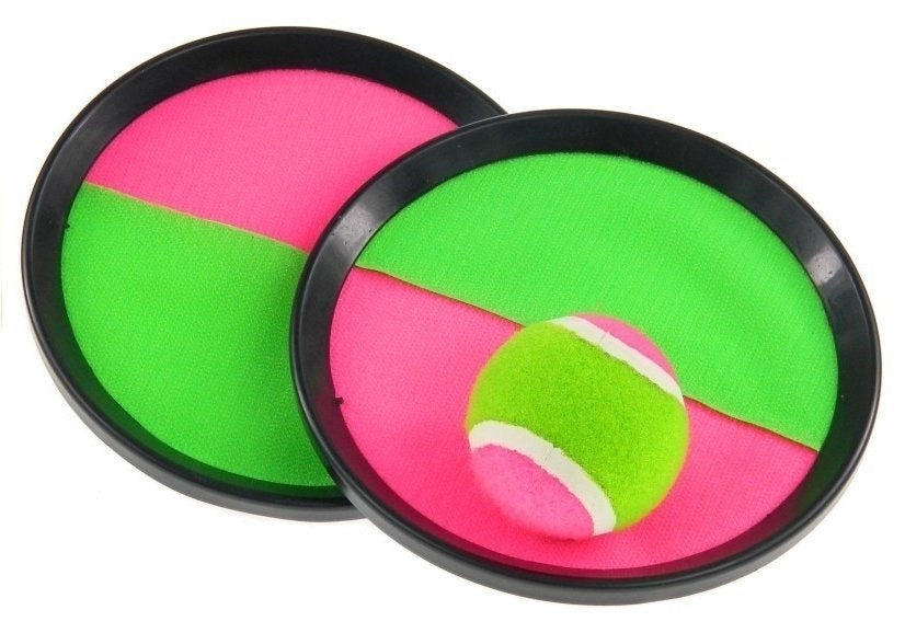 Velcro kamuoliuko metimo ir gaudymo žaidimas