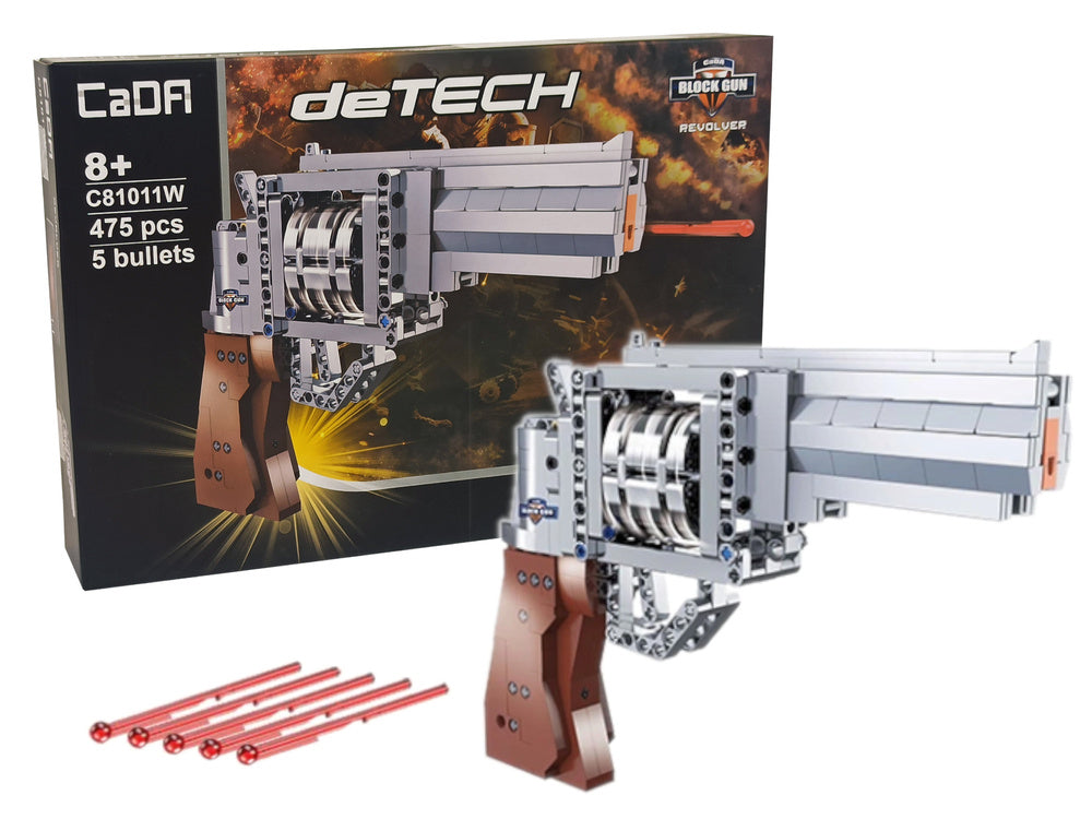 Revolver Gun with 475 Pieces CADA 5 Bullets