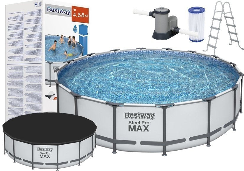 Karkasinis baseinas 488 x 122 cm Bestway 5612Z