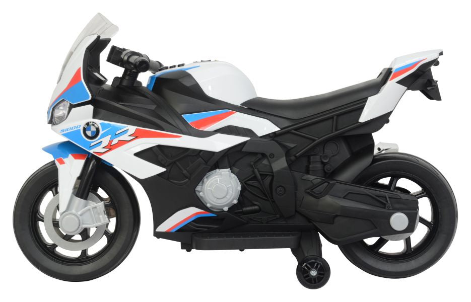 Battery Motor BMW S1000RR 2156 Elektrinis motociklas BMW S1000RR 2156, baltas