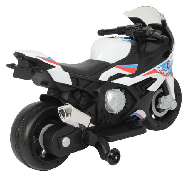 Battery Motor BMW S1000RR 2156 Elektrinis motociklas BMW S1000RR 2156, baltas