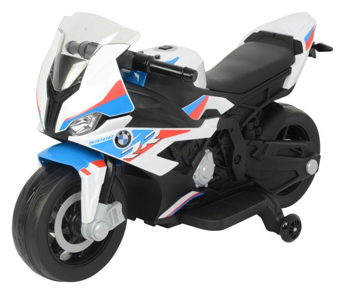 Battery Motor BMW S1000RR 2156 Elektrinis motociklas BMW S1000RR 2156, baltas