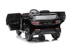 Elektrinis važiuojamas automobilis Range Rover BBH-023, juodas, lakuotas