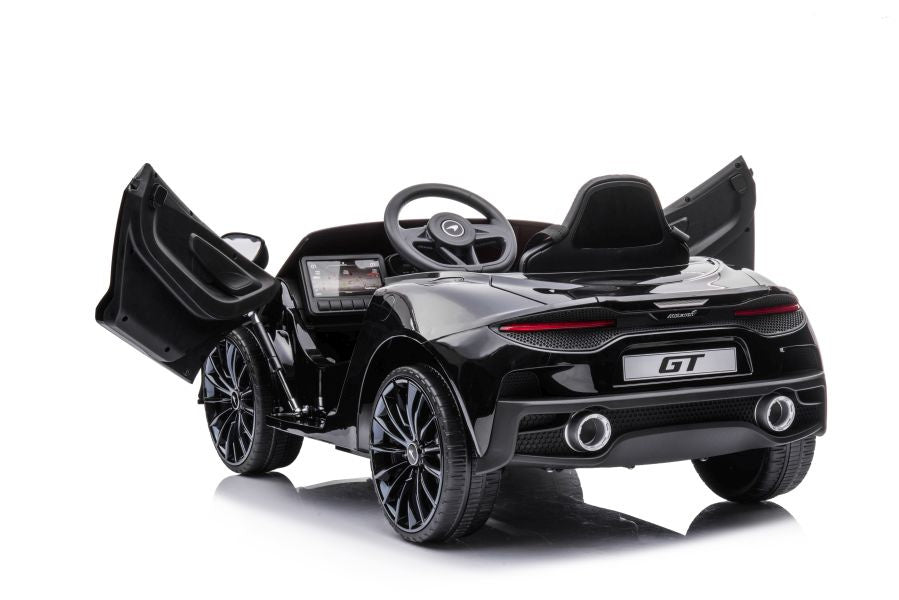 Elektrinis važiuojamas automobilis McLaren GT 12V, juodas