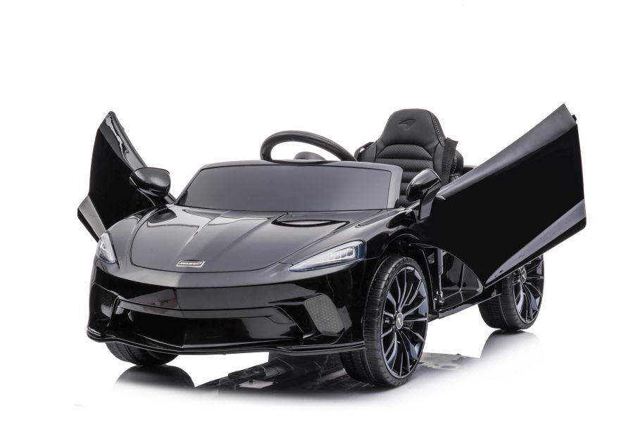 Elektrinis važiuojamas automobilis McLaren GT 12V, juodas