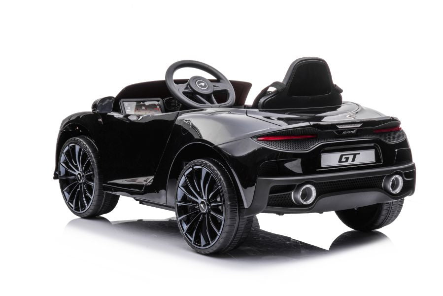 Elektrinis važiuojamas automobilis McLaren GT 12V, juodas