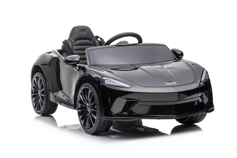 Elektrinis važiuojamas automobilis McLaren GT 12V, juodas