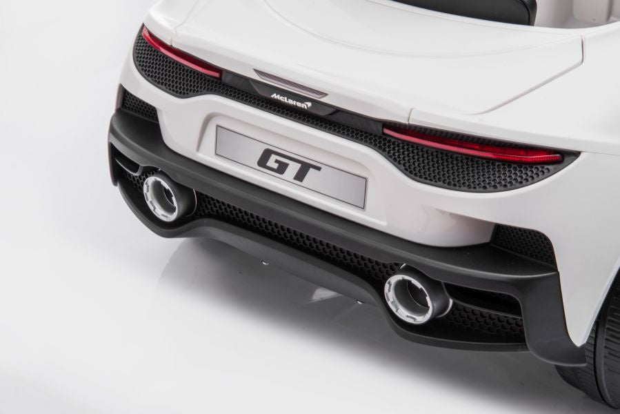 Elektrinis važiuojamas automobilis McLaren GT 12V, baltas