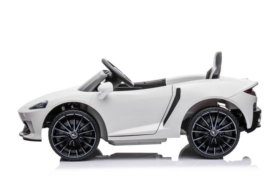 Elektrinis važiuojamas automobilis McLaren GT 12V, baltas