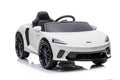 Elektrinis važiuojamas automobilis McLaren GT 12V, baltas
