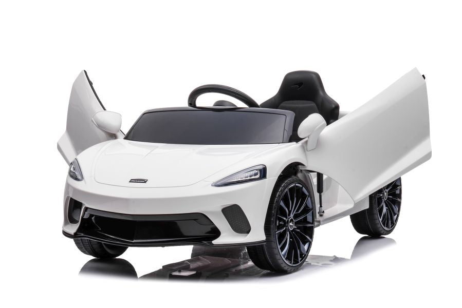 Elektrinis važiuojamas automobilis McLaren GT 12V, baltas