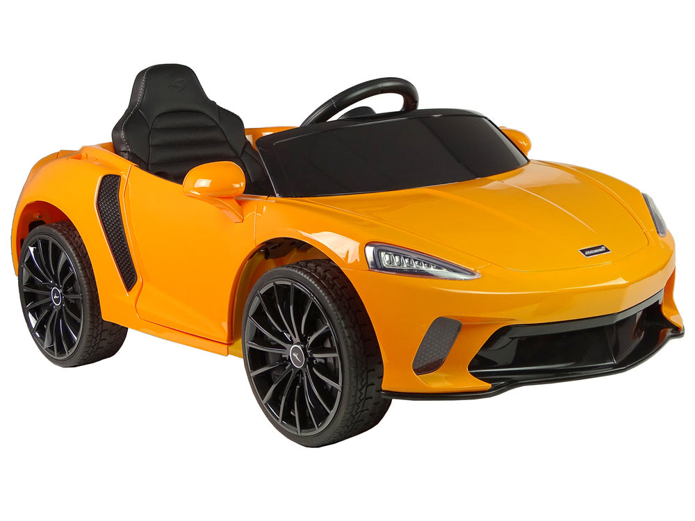 Elektrinis važiuojamas automobilis McLaren GT 12V, oranžinis, lakuotas