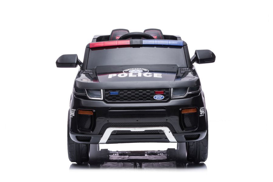 Elektrinis važiuojamas automobilis BBH-021 Police, juodas