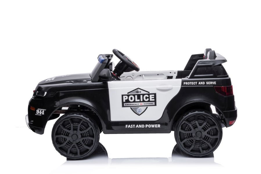 Elektrinis važiuojamas automobilis BBH-021 Police, juodas