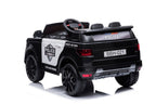 Elektrinis važiuojamas automobilis BBH-021 Police, juodas