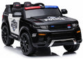 Elektrinis važiuojamas automobilis BBH-021 Police, juodas