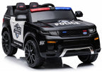 Elektrinis važiuojamas automobilis BBH-021 Police, juodas