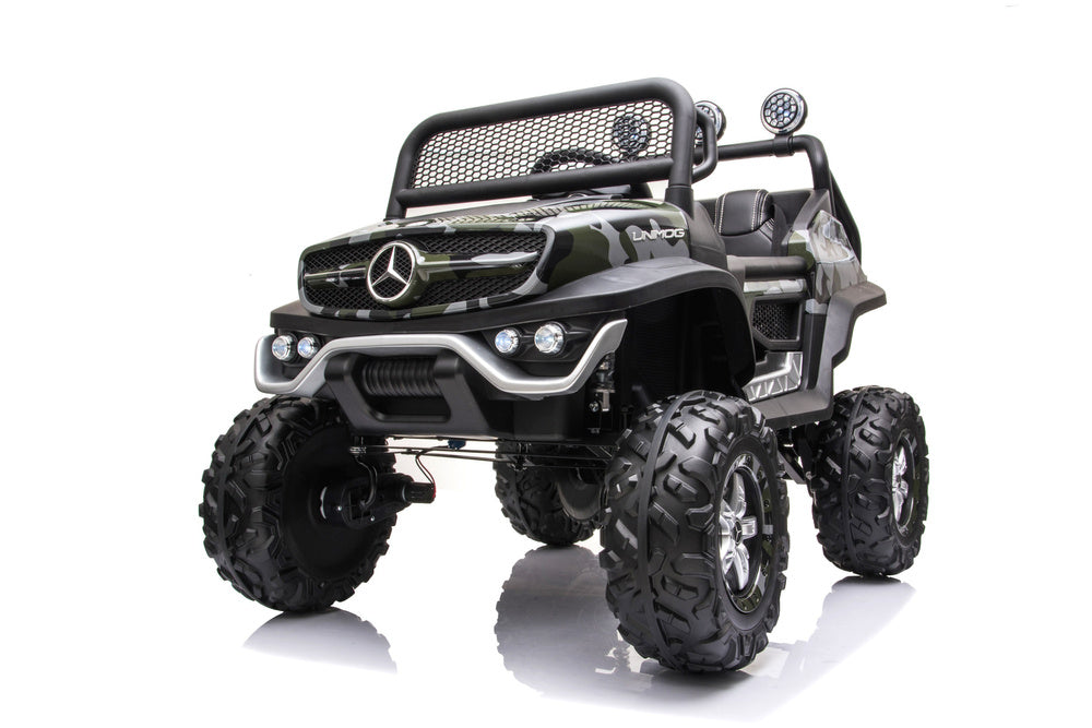 Elektrinis važiuojamas automobilis Unimog S
