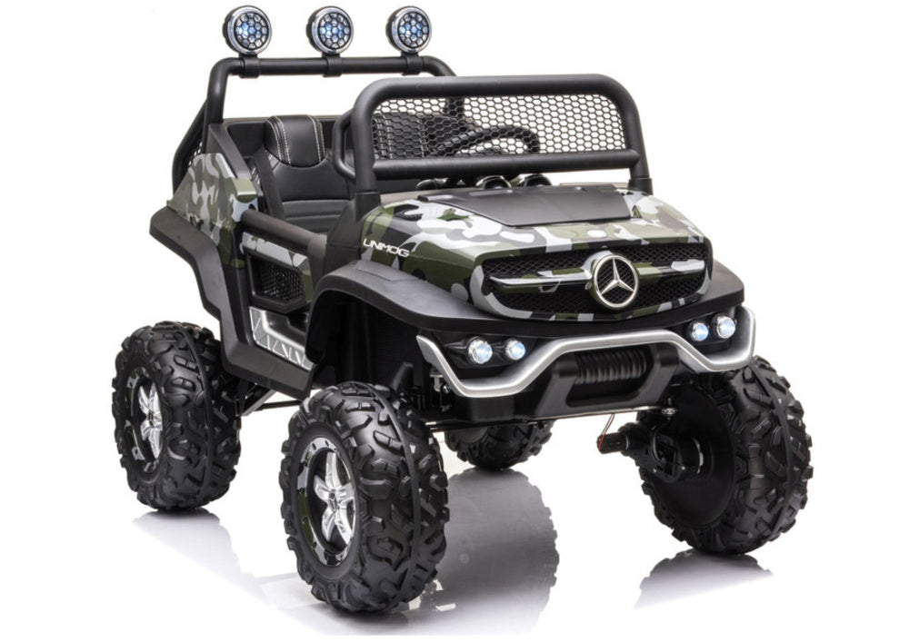 Elektrinis važiuojamas automobilis Unimog S