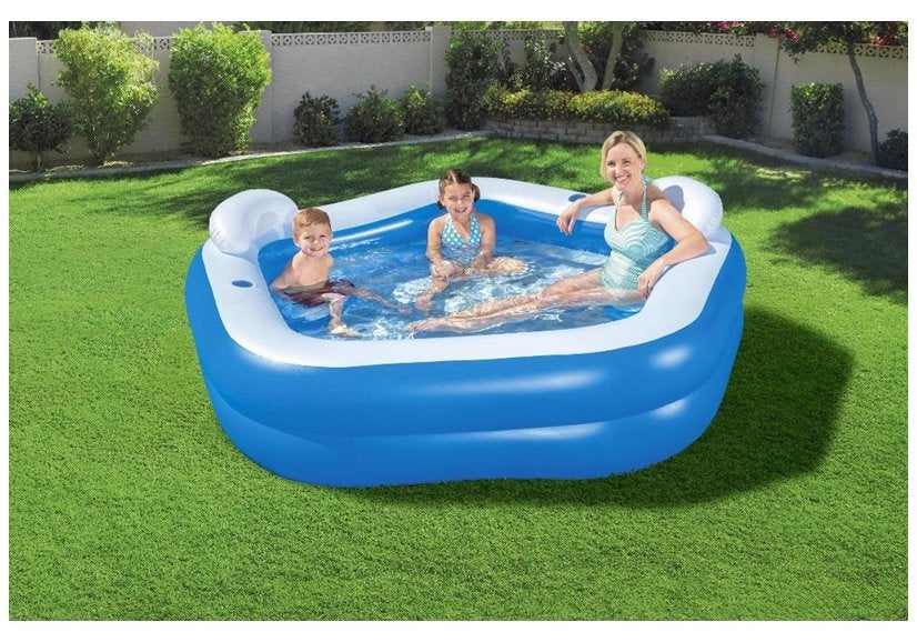 Pripučiamas penkiakampis baseinas 213 x 206 x 69 cm Bestway 54153