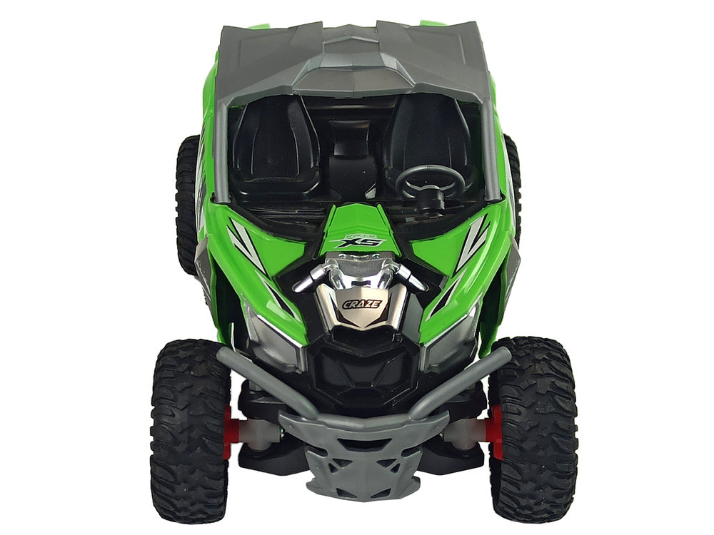Bekelės nuotoliniu būdu valdomas automobilis 27 MHz, žalias