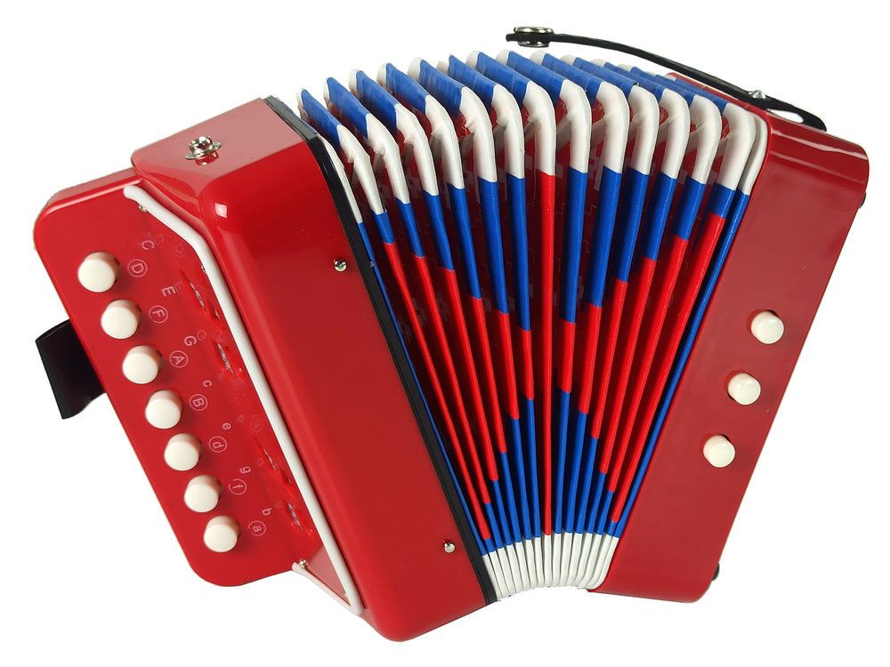 Akordeonas mažiesiems muzikantams, raudonas