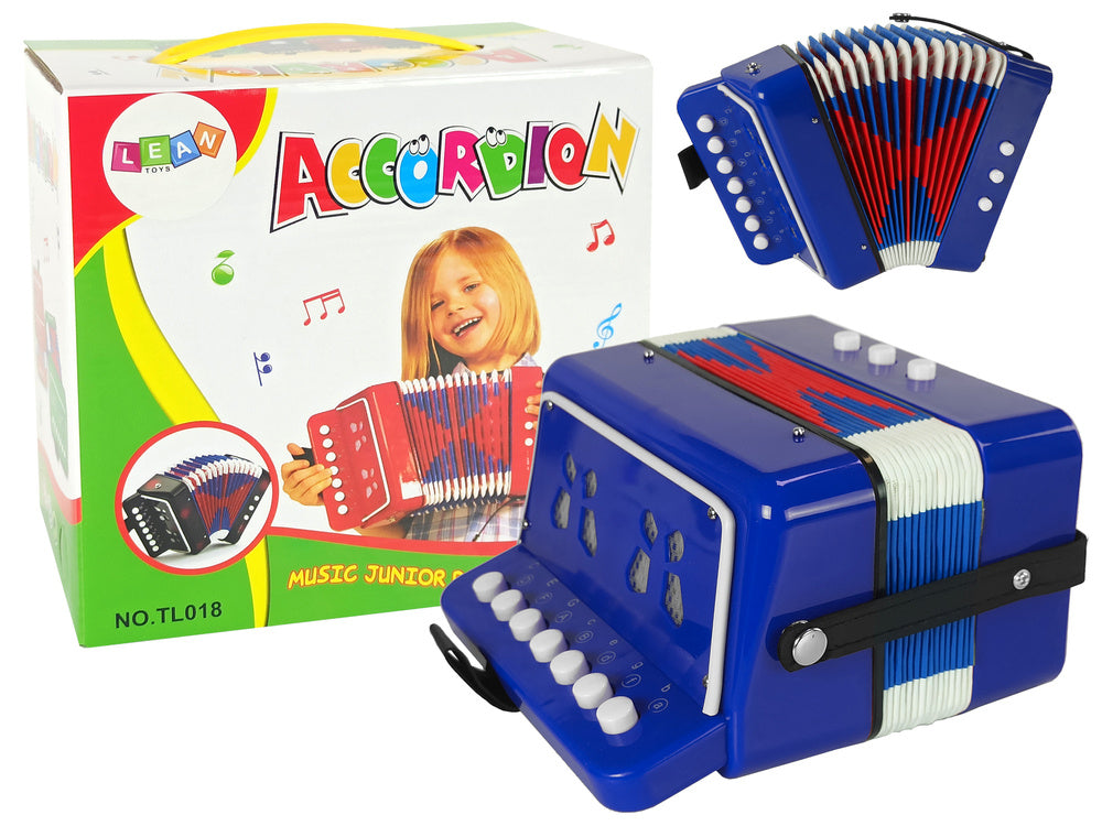 Akordeonas mažajam muzikantui, mėlynas