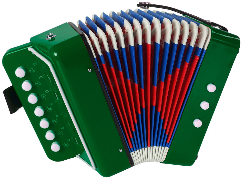 Akordeonas mažajam muzikantui, žalias