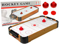 Stalo žaidimas „Air Hockey“ su rituliu ir taškų skaičiavimu