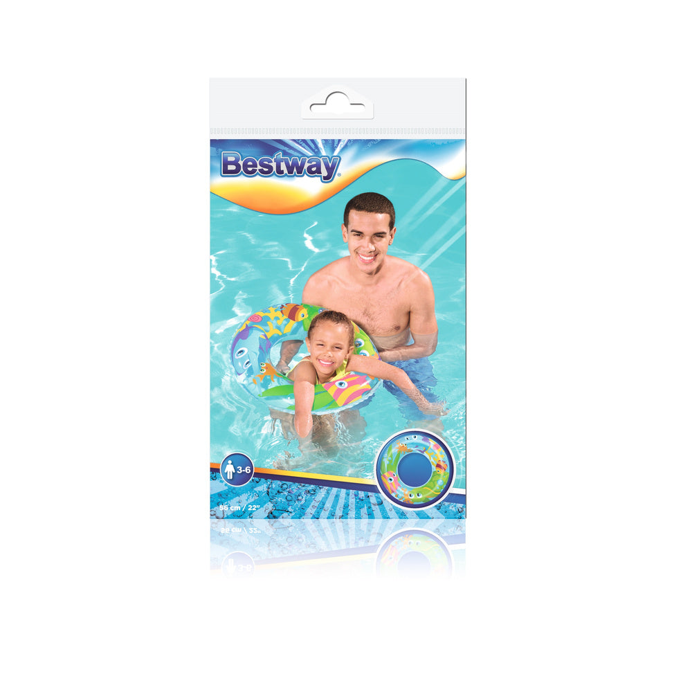 Pripučiamas plaukimo ratas vaikams 56 cm Bestway 36013