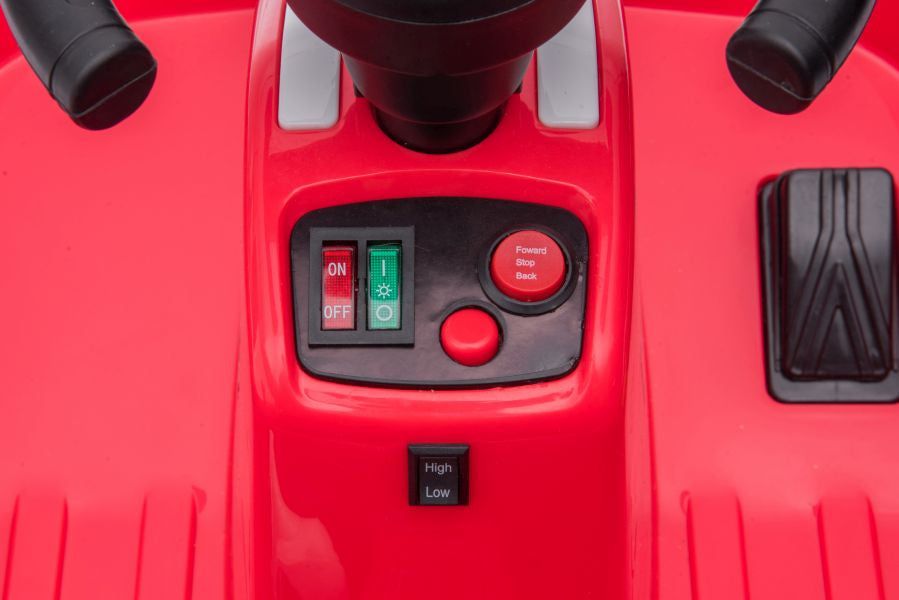 Elektrinis važiuojamas automobilis GTS1166, raudonas