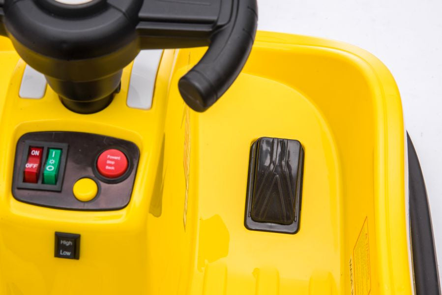 Elektrinis važiuojamas automobilis GTS1166, geltonas