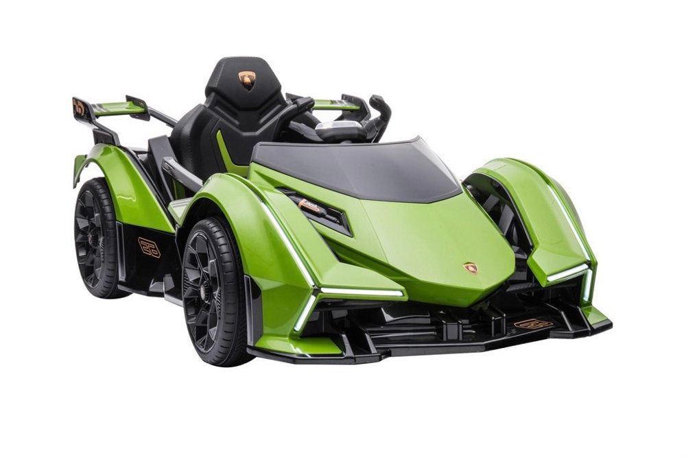Elektrinis važiuojamas automobilis Lamborghini GT HL528, žalias